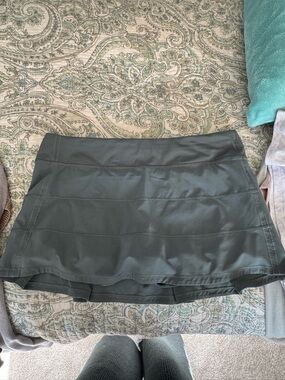 lululemon athletica Moss Green Active Skirt